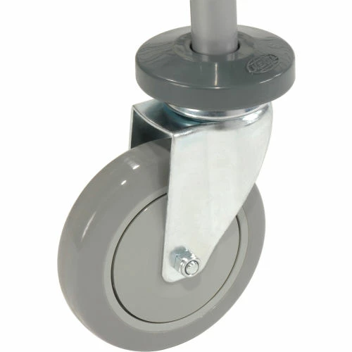 Nexel® Utility Cart w/3 Shelves & Poly Casters, 1200 lb. Capacity, 30"L x 21"W x 39"H 11 Nexel® Utility Cart w/3 Shelves & Poly Casters, 1200 lb. Capacity, 30"L x 21"W x 39"H - Image 11