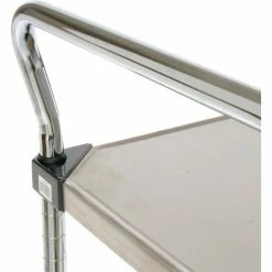 Nexel® Stainless Steel Utility Cart w/2 Shelves, 800 lb. Capacity, 48"L x 24"W x 38"H 26 Nexel® Stainless Steel Utility Cart w/2 Shelves, 800 lb. Capacity, 48"L x 24"W x 38"H -Utility Carts Elegant store 184286 08 2