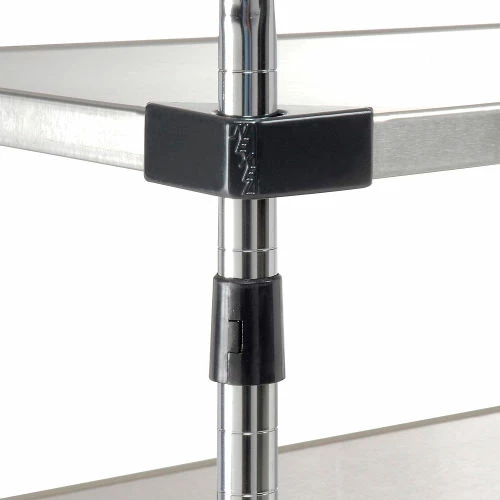 Nexel® Stainless Steel Utility Cart w/3 Shelves, 800 lb. Capacity, 48"L x 24"W x 38"H 9 Nexel® Stainless Steel Utility Cart w/3 Shelves, 800 lb. Capacity, 48"L x 24"W x 38"H - Image 9