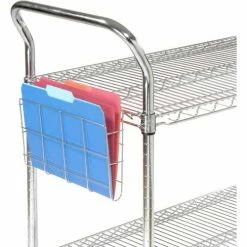 Nexel® Chrome Utility Cart w/2 Shelves & Poly Casters, 1200 lb. Capacity, 42"L x 18"W x 39"H 28 Nexel® Chrome Utility Cart w/2 Shelves & Poly Casters, 1200 lb. Capacity, 42"L x 18"W x 39"H -Utility Carts Elegant store 188704 23 4