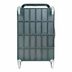 Rubbermaid® Plastic Instrument Cart, 200 lb. Capacity, 33-5/8"L x 18-5/8"W x 37-3/4"H, Black -Utility Carts Elegant store 241297 09