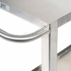 Jamco Stainless Steel Stock Cart w/2 Flush Shelves, 1200 lb. Capacity, 36"L x 24"W x 35"H -Utility Carts Elegant store 241427 30