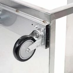 Jamco Stainless Steel Stock Cart w/2 Flush Shelves, 1200 lb. Capacity, 36"L x 24"W x 35"H -Utility Carts Elegant store 241427 31