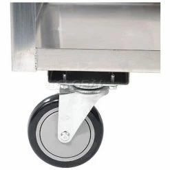 Jamco Stainless Steel Stock Cart w/2 Shelves, 1200 lb. Capacity, 48"L x 24"W x 35"H -Utility Carts Elegant store 241427 33 3