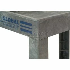 Global Industrial™ Utility Cart w/2 Shelves & 5" Casters, 500 lb. Cap, 34"L x 17-1/2"W x 33"H -Utility Carts Elegant store 241749 07