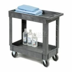 Global Industrial™ Utility Cart w/2 Shelves & 5" Casters, 500 lb. Cap, 34"L x 17-1/2"W x 33"H -Utility Carts Elegant store 241749 19