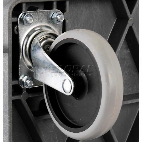 Global Industrial Utility Cart w/3 Shelves & 5" Casters, 500 lb. Capacity, 40"L x 17"W x 33"H 12 Global Industrial Utility Cart w/3 Shelves & 5" Casters, 500 lb. Capacity, 40"L x 17"W x 33"H - Image 12