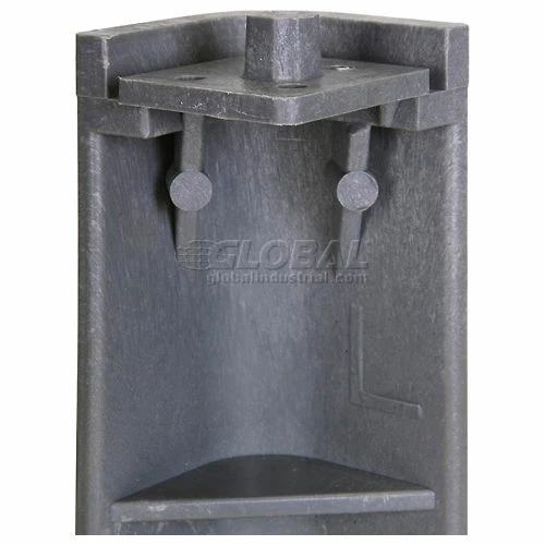 Global Industrial Utility Cart w/3 Shelves & 5" Casters, 500 lb. Capacity, 40"L x 17"W x 33"H 14 Global Industrial Utility Cart w/3 Shelves & 5" Casters, 500 lb. Capacity, 40"L x 17"W x 33"H - Image 14