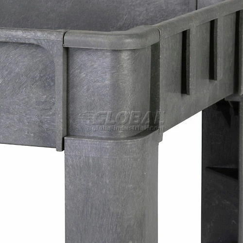 Global Industrial Utility Cart w/3 Shelves & 5" Casters, 500 lb. Capacity, 40"L x 17"W x 33"H 16 Global Industrial Utility Cart w/3 Shelves & 5" Casters, 500 lb. Capacity, 40"L x 17"W x 33"H - Image 16