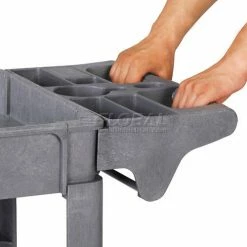 Global Industrial™ Utility Cart w/2 Shelves & 5" Casters, 500 lb. Capacity, 40"L x 17"W x 33"H -Utility Carts Elegant store 242080 18