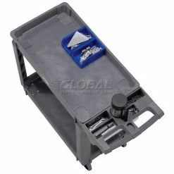 Global Industrial™ Utility Cart w/2 Shelves & 5" Casters, 500 lb. Capacity, 40"L x 17"W x 33"H -Utility Carts Elegant store 242080 20