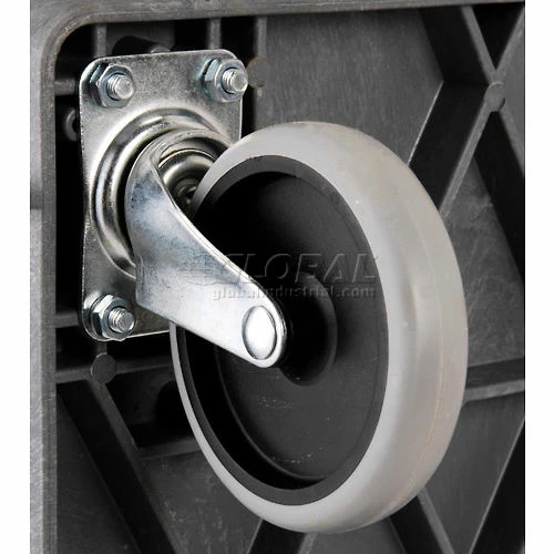 Global Industrial Utility Cart w/3 Shelves & 5" Casters, 500 lb. Capacity, 46"L x 25"W x 33"H 12 Global Industrial Utility Cart w/3 Shelves & 5" Casters, 500 lb. Capacity, 46"L x 25"W x 33"H - Image 12