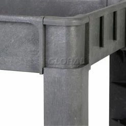 Global Industrial Utility Cart w/2 Shelves & 6" Casters, 500 lb. Capacity, 40"L x 17"W x 35"H -Utility Carts Elegant store 242082 16