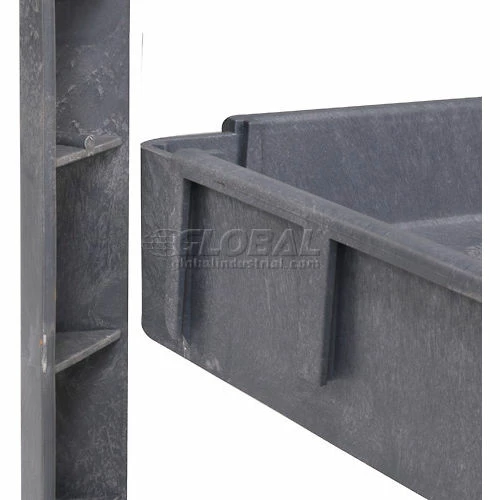 Global Industrial Utility Cart w/3 Shelves & 6" Casters, 500 lb. Capacity, 40"L x 17"W x 35"H 25 Global Industrial Utility Cart w/3 Shelves & 6" Casters, 500 lb. Capacity, 40"L x 17"W x 35"H - Image 25