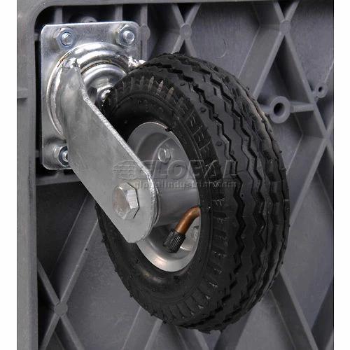 Global Industrial Utility Cart w/3 Shelves & 6" Casters, 500 lb. Capacity, 40"L x 17"W x 35"H 10 Global Industrial Utility Cart w/3 Shelves & 6" Casters, 500 lb. Capacity, 40"L x 17"W x 35"H - Image 10