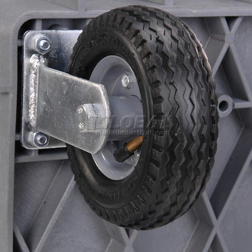 Global Industrial Utility Cart w/3 Shelves & 6" Casters, 500 lb. Capacity, 40"L x 17"W x 35"H 9 Global Industrial Utility Cart w/3 Shelves & 6" Casters, 500 lb. Capacity, 40"L x 17"W x 35"H - Image 9