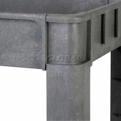 Global Industrial Utility Cart w/3 Shelves & 6" Casters, 500 lb. Capacity, 40"L x 17"W x 35"H 62 Global Industrial Utility Cart w/3 Shelves & 6" Casters, 500 lb. Capacity, 40"L x 17"W x 35"H -Utility Carts Elegant store 242084 18