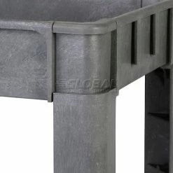 Global Industrial Utility Cart w/3 Shelves & 5" Casters, 500 lb. Capacity, 46"L x 25"W x 33"H 54 Global Industrial Utility Cart w/3 Shelves & 5" Casters, 500 lb. Capacity, 46"L x 25"W x 33"H -Utility Carts Elegant store 242085 16 1