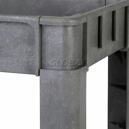 Global Industrial Utility Cart w/3 Shelves & 5" Casters, 500 lb. Capacity, 46"L x 25"W x 33"H 22 Global Industrial Utility Cart w/3 Shelves & 5" Casters, 500 lb. Capacity, 46"L x 25"W x 33"H - Image 22