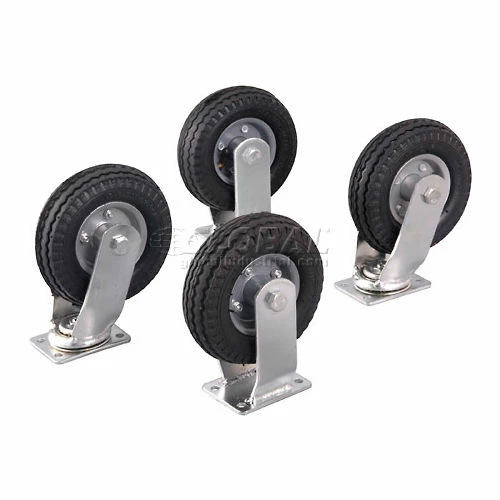 Global Industrial Utility Cart w/3 Shelves & 6" Casters, 500 lb. Capacity, 46"L x 25"W x 35"H 10 Global Industrial Utility Cart w/3 Shelves & 6" Casters, 500 lb. Capacity, 46"L x 25"W x 35"H - Image 10