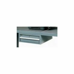Global Industrial™ Utility Drawer for Service Carts, 17-1/4"L x 20"W x 6-1/2"H, Gray