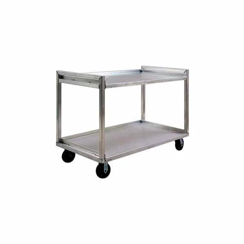 New Age Industrial New Age Aluminum Correctional Cart, 2000 lb. Capacity, 54"L x 22"W x 41"H, Silver 1 New Age Industrial New Age Aluminum Correctional Cart, 2000 lb. Capacity, 54"L x 22"W x 41"H, Silver