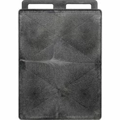 Luxor Plastic Utility Cart w/2 Shelves, 200 lb. Capacity, 24"L x 18"W x 33-1/2"H, Black -Utility Carts Elegant store 334538BK 06