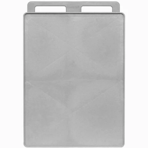 Luxor Plastic Utility Cart w/3 Shelves, 300 lb. Capacity, 32"L x 24"W x 33-1/2"H, Gray 7 Luxor Plastic Utility Cart w/3 Shelves, 300 lb. Capacity, 32"L x 24"W x 33-1/2"H, Gray - Image 7