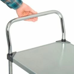 Nexel® Galvanized Steel Utility Cart w/2 Shelves, 800 lb. Capacity, 36"L x 18"W x 38"H -Utility Carts Elegant store 489062 08