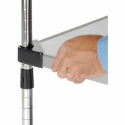 Nexel® Galvanized Steel Utility Cart w/3 Shelves, 800 lb. Capacity, 36"L x 18"W x 38"H -Utility Carts Elegant store 489065 09