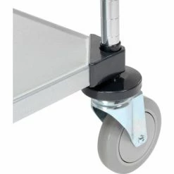 Nexel® Galvanized Steel Utility Cart w/3 Shelves, 800 lb. Capacity, 36"L x 18"W x 38"H -Utility Carts Elegant store 489065 10