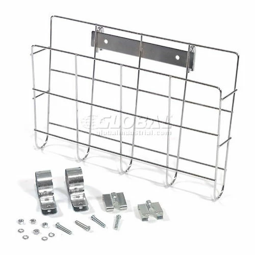 Nexelate® Curbside Cart w/3 Wire Shelves & Pneumatic Casters, 30"L x 18"W x 43"H 8 Nexelate® Curbside Cart w/3 Wire Shelves & Pneumatic Casters, 30"L x 18"W x 43"H - Image 8