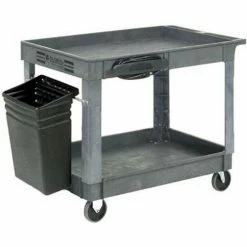Global Industrial Utility Cart w/ 2 Shelves & 5" Casters, 500 lb. Capacity, 40"L x 26"W x 33"H 31 Global Industrial Utility Cart w/ 2 Shelves & 5" Casters, 500 lb. Capacity, 40"L x 26"W x 33"H -Utility Carts Elegant store 498526A 02