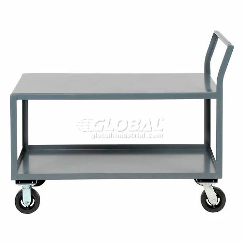 Jamco Service Cart w/2 Shelves, 2400 lb. Capacity, 48"L x 30"W x 31"H, Gray 5 Jamco Service Cart w/2 Shelves, 2400 lb. Capacity, 48"L x 30"W x 31"H, Gray - Image 5