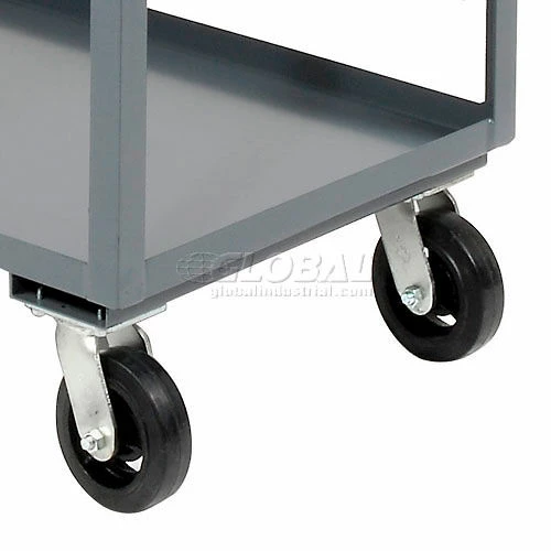 Jamco Service Cart w/2 Shelves, 2000 lb. Capacity, 60"L x 30"W x 29"H, Gray 7 Jamco Service Cart w/2 Shelves, 2000 lb. Capacity, 60"L x 30"W x 29"H, Gray - Image 7