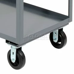 Jamco Service Cart w/2 Shelves, 2400 lb. Capacity, 48"L x 30"W x 31"H, Gray 19 Jamco Service Cart w/2 Shelves, 2400 lb. Capacity, 48"L x 30"W x 31"H, Gray -Utility Carts Elegant store 502509 07