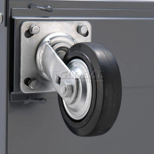 Global Industrial Portable Steel Table w/2 Shelves, 1200 lb. Capacity, 60"L x 30"W x 30"H 11 Global Industrial Portable Steel Table w/2 Shelves, 1200 lb. Capacity, 60"L x 30"W x 30"H - Image 11