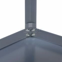 Global Industrial™ Portable Steel Table w/2 Shelves, 1200 lb. Capacity, 48"L x 24"W x 30"H -Utility Carts Elegant store 579221 11 1