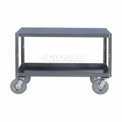 Global Industrial Portable Steel Table w/2 Shelves, 1200 lb. Capacity, 36"L x 24"W x 33-1/2"H 27 Global Industrial Portable Steel Table w/2 Shelves, 1200 lb. Capacity, 36"L x 24"W x 33-1/2"H -Utility Carts Elegant store 579231 02 3
