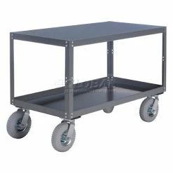 Global Industrial Portable Steel Table w/2 Shelves, 1200 lb. Capacity, 36"L x 24"W x 33-1/2"H 28 Global Industrial Portable Steel Table w/2 Shelves, 1200 lb. Capacity, 36"L x 24"W x 33-1/2"H -Utility Carts Elegant store 579231 03 3
