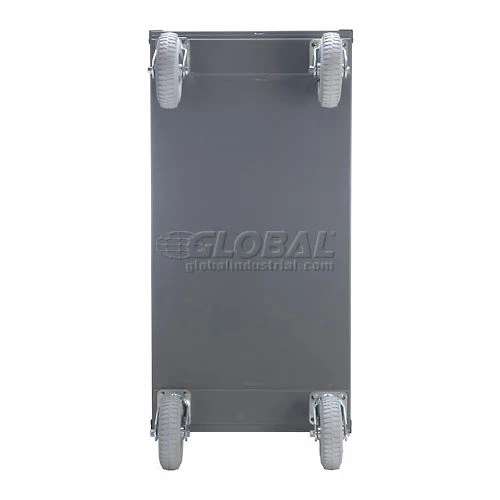 Global Industrial Portable Steel Table w/2 Shelves, 1200 lb. Capacity, 36"L x 24"W x 33-1/2"H 8 Global Industrial Portable Steel Table w/2 Shelves, 1200 lb. Capacity, 36"L x 24"W x 33-1/2"H - Image 8