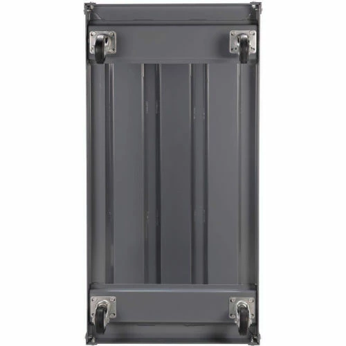 Global Industrial Portable Steel Table w/1 Shelf, 1200 lb. Capacity, 48"L x 24"W x 30"H 4 Global Industrial Portable Steel Table w/1 Shelf, 1200 lb. Capacity, 48"L x 24"W x 30"H - Image 4