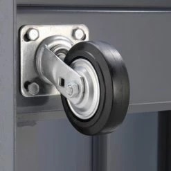 Global Industrial™ Portable Steel Table w/1 Shelf, 1200 lb. Capacity, 36"L x 24"W x 30"H -Utility Carts Elegant store 752233 05 1