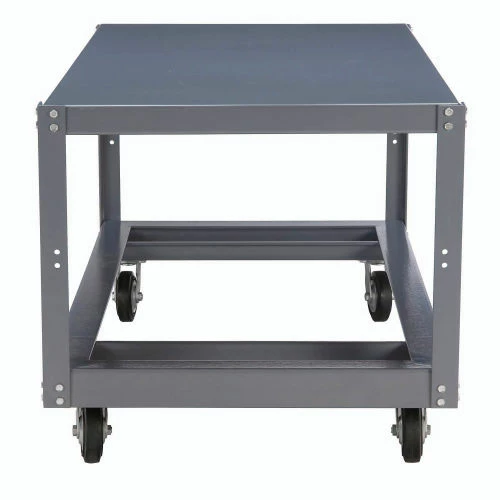 Global Industrial Portable Steel Table w/1 Shelf, 1200 lb. Capacity, 72"L x 36"W x 30"H 12 Global Industrial Portable Steel Table w/1 Shelf, 1200 lb. Capacity, 72"L x 36"W x 30"H - Image 12