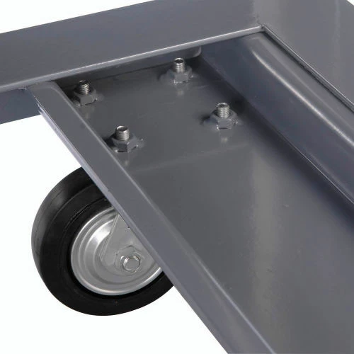 Global Industrial Portable Steel Table w/1 Shelf, 1200 lb. Capacity, 48"L x 24"W x 30"H 13 Global Industrial Portable Steel Table w/1 Shelf, 1200 lb. Capacity, 48"L x 24"W x 30"H - Image 13