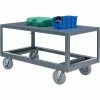 Global Industrial Portable Steel Table w/1 Shelf, 1200 lb. Capacity, 60"L x 30"W x 33-1/2"H
