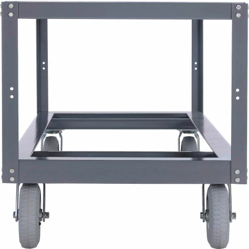 Global Industrial Portable Steel Table w/1 Shelf, 1200 lb. Capacity, 60"L x 30"W x 33-1/2"H 5 Global Industrial Portable Steel Table w/1 Shelf, 1200 lb. Capacity, 60"L x 30"W x 33-1/2"H - Image 5