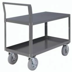 Global Industrial Service Cart w/2 Shelves, 1200 lb. Capacity, 60"L x 30"W x 31"H, Gray 33 Global Industrial Service Cart w/2 Shelves, 1200 lb. Capacity, 60"L x 30"W x 31"H, Gray -Utility Carts Elegant store 752258 04 3