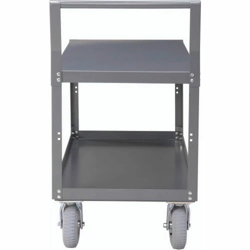 Global Industrial Service Cart w/2 Shelves, 1200 lb. Capacity, 60"L x 30"W x 31"H, Gray 5 Global Industrial Service Cart w/2 Shelves, 1200 lb. Capacity, 60"L x 30"W x 31"H, Gray - Image 5