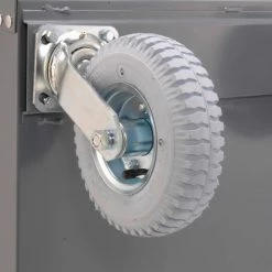 Global Industrial™ Service Cart w/2 Shelves, 1200 lb. Capacity, 48"L x 24"W x 31"H, Gray -Utility Carts Elegant store 752258 19 1